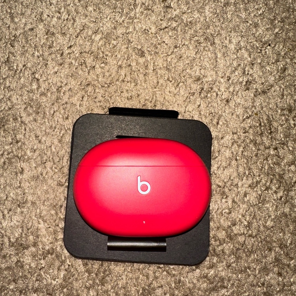 Beats by Dre Red Earbud Headphones
